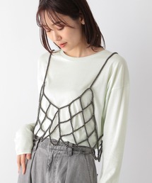 ヘビロッTeeセミシアーT長袖/115474