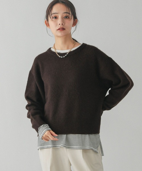 セール】ヘビロッTeeセミシアーT長袖/115474（Tシャツ/カットソー