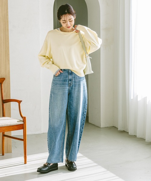 セール】ヘビロッTeeセミシアーT長袖/115474（Tシャツ/カットソー