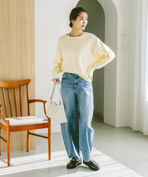 セール】ヘビロッTeeセミシアーT長袖/115474（Tシャツ/カットソー