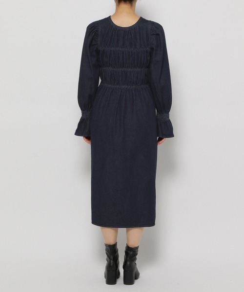 セール】2WAYリボンシャーリングワンピース 133569（ワンピース