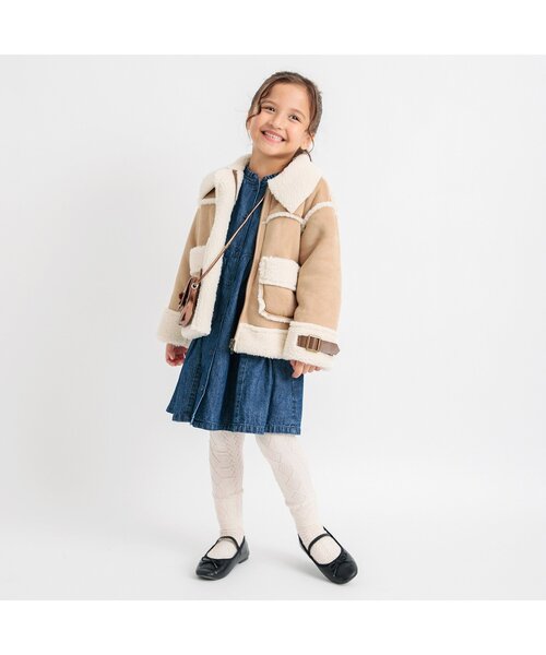 BREEZE(ブリーズ)の「3wayタイツ(タイツ/ストッキング・キッズ・ブラック/アイボリー/イエロー・80/100/110/120/140)」の4枚目の写真