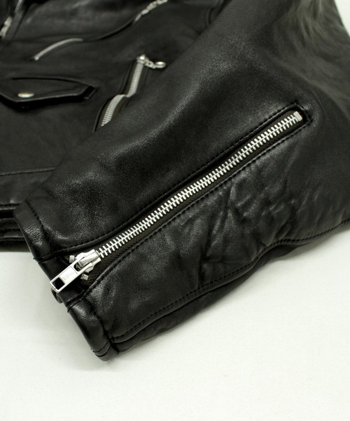 RNA（アールエヌエー）の「J2122 ＢＩＧ　ＷＡＳＨ　ＯＵＴライダース（ライダースジャケット・レディース・ブラック・MEDIUM）」の11枚目の写真