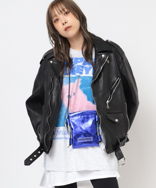 J2122 BIG WASH OUTライダース（ライダースジャケット