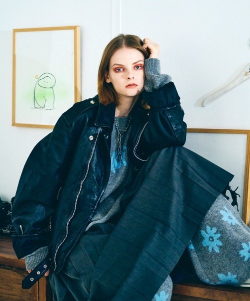 J2122 BIG WASH OUTライダース（ライダースジャケット