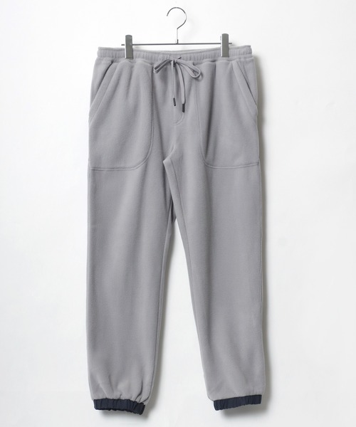 LOGOS（ロゴス）の「LOGOS/ロゴス フリース 切替ポケット ワンポイントロゴ ベイカー ジョガーパンツ レディース メンズ（その他パンツ・メンズ・ブラック/ネイビー/ライトグレー/カーキ・L/M/LL）」の19枚目の写真