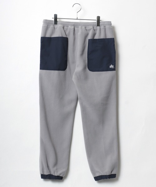 セール】LOGOS/ロゴス フリース 切替ポケット ワンポイントロゴ