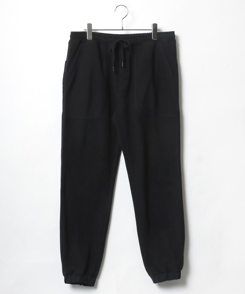 LOGOS（ロゴス）の「LOGOS/ロゴス フリース 切替ポケット ワンポイントロゴ ベイカー ジョガーパンツ レディース メンズ（その他パンツ・メンズ・ブラック/ネイビー/ライトグレー/カーキ・L/M/LL）」の6枚目の写真