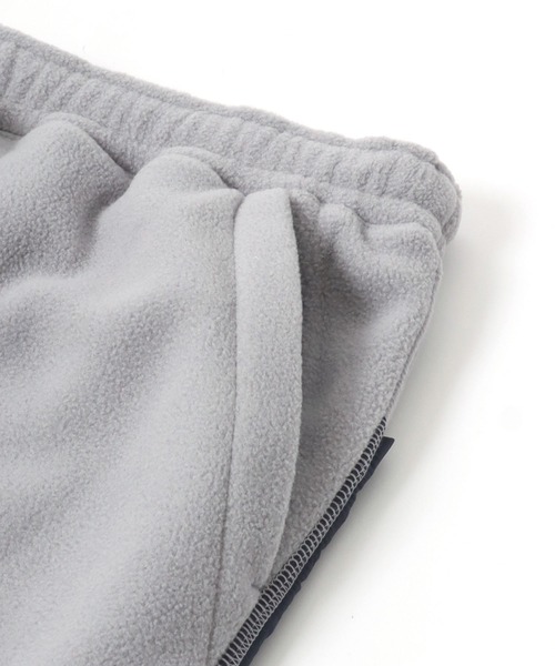 LOGOS（ロゴス）の「LOGOS/ロゴス フリース 切替ポケット ワンポイントロゴ ベイカー ジョガーパンツ レディース メンズ（その他パンツ・メンズ・ブラック/ネイビー/ライトグレー/カーキ・L/M/LL）」の10枚目の写真