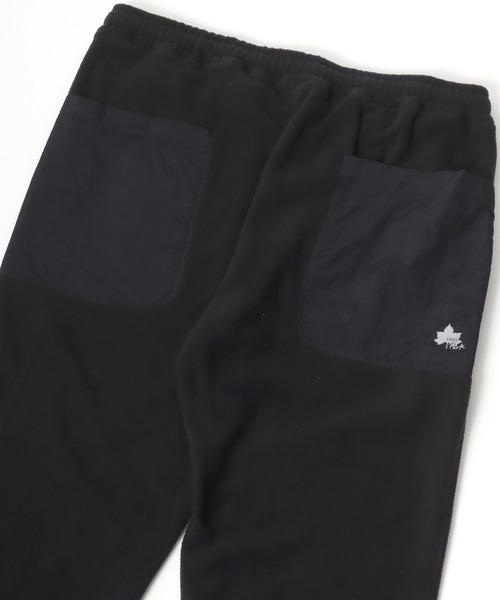 LOGOS（ロゴス）の「LOGOS/ロゴス フリース 切替ポケット ワンポイントロゴ ベイカー ジョガーパンツ レディース メンズ（その他パンツ・メンズ・ブラック/ネイビー/ライトグレー/カーキ・L/M/LL）」の17枚目の写真