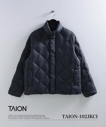 【TAION(タイオン)】〈ユニセックス〉シティ パッカブル ハイネック ダウンジャケット
