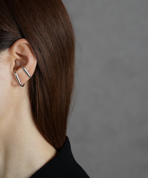 ISOLATION（アイソレーション）の「【ISOLATION / アイソレーション】Silver925 Line Earcuff/ シルバー925 ラインイヤーカフ（イヤーカフ・レディース・シルバー・FREE）」の14枚目の写真