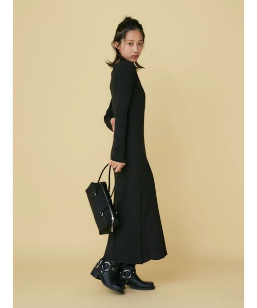 Ungrid（アングリッド）の「【WEB限定】ランダムリブニットワンピース