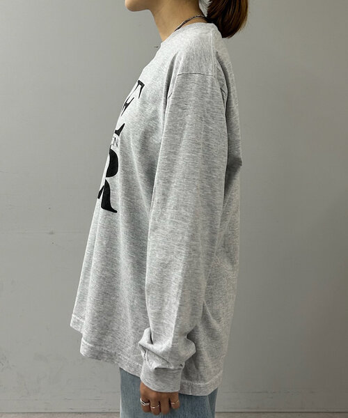 SHENERY（シーナリー）の「Beer ロングスリーブTee（Tシャツ/カットソー・レディース・ライトグレー/ベージュ・FREE）」の12枚目の写真