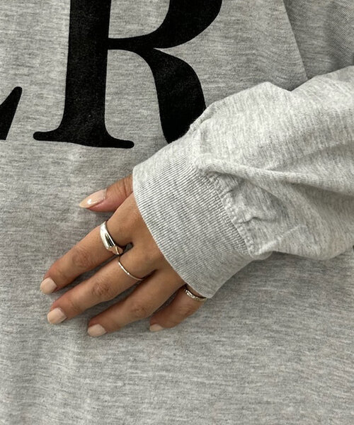 SHENERY（シーナリー）の「Beer ロングスリーブTee（Tシャツ/カットソー・レディース・ライトグレー/ベージュ・FREE）」の17枚目の写真