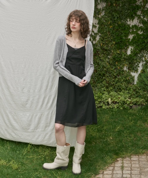 カーディガン ダブルポケットニットカーディガン/Double Pocket Knit Cardigan レディース double pocket knit cardigan / ダブルポケットニット