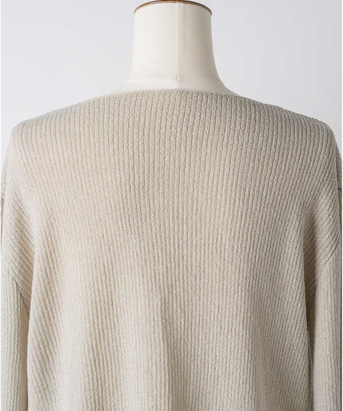 double pocket knit cardigan / ダブルポケットニット