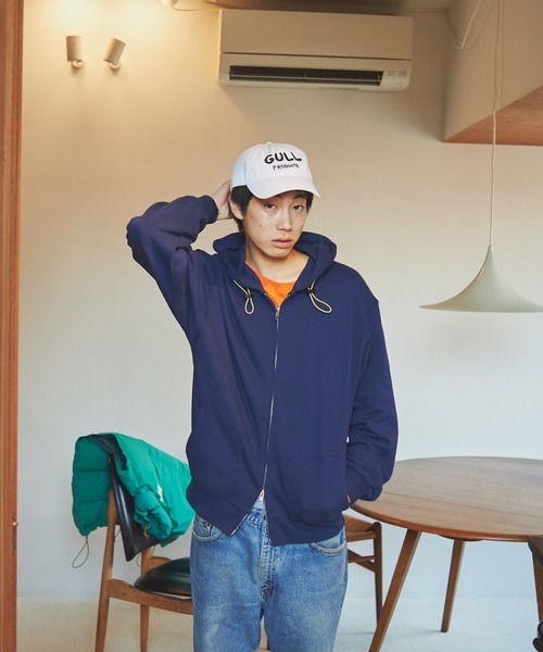 【セール】gull zip hoodie(パーカー)|common gull products.(コモンガルプロダクツ) 【セール】gull zip hoodie(パーカー)|common gull products.(コモンガルプロダクツ)