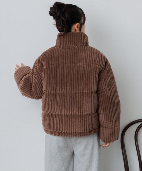 RETRO GIRL（レトロガール）の「【リバイバル】コール中綿BZ（その他アウター・レディース・ブラウン/ナチュラル/ブラック/ライトブルー・FREE）」の10枚目の写真