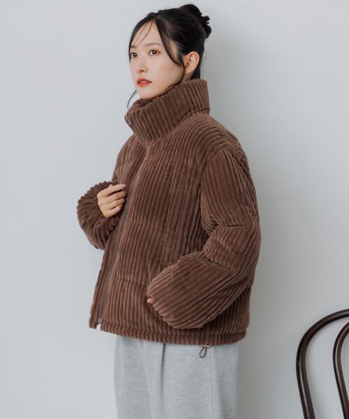 RETRO GIRL（レトロガール）の「【リバイバル】コール中綿BZ（その他アウター・レディース・ブラウン/ナチュラル/ブラック/ライトブルー・FREE）」の11枚目の写真