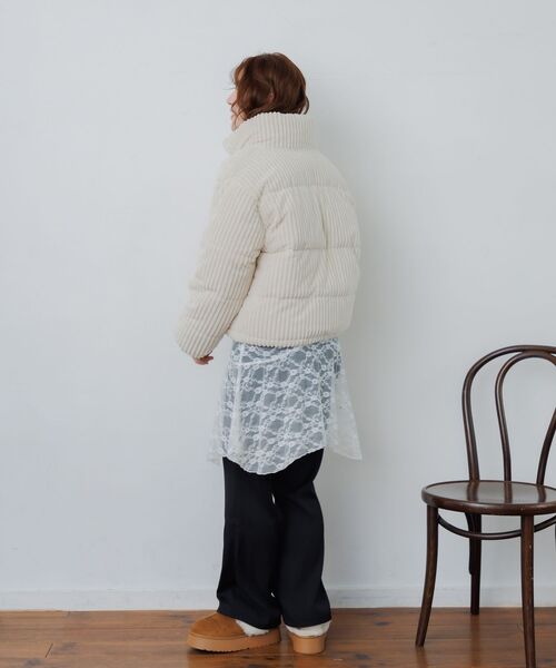 RETRO GIRL（レトロガール）の「【リバイバル】コール中綿BZ（その他アウター・レディース・ブラウン/ナチュラル/ブラック/ライトブルー・FREE）」の18枚目の写真