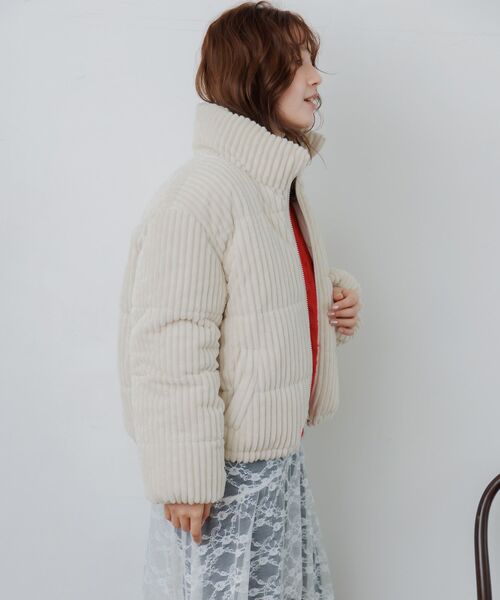 RETRO GIRL（レトロガール）の「【リバイバル】コール中綿BZ（その他アウター・レディース・ブラウン/ナチュラル/ブラック/ライトブルー・FREE）」の20枚目の写真