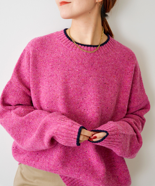 Spick & Span（スピックアンドスパン）の「ロゴ インターシャニット