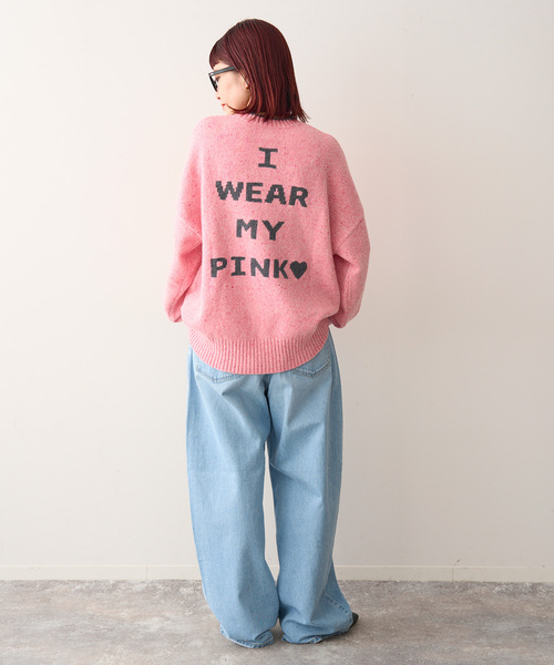 d*n様 Spick and Span 24AW ロゴ インターシャニット WEB限定 / 追加2》ロゴインターシャニット（ニット/セーター）｜Spick