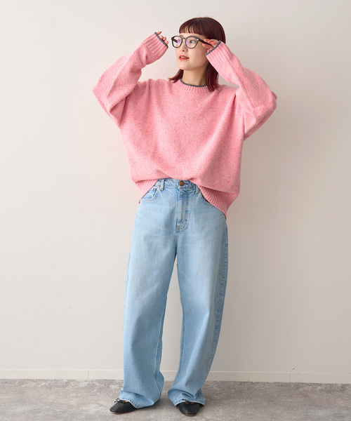 Spick & Span（スピックアンドスパン）の「ロゴ インターシャニット