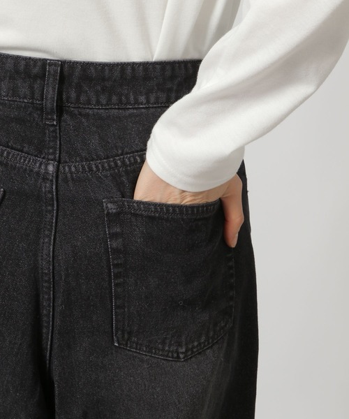 LAKOLE(ラコレ)の「ビジューワイドデニム / 149042(デニムパンツ・レディース・ブラック/ブルー・MEDIUM/SMALL)」の20枚目の写真