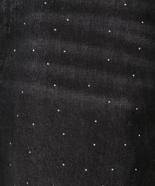 LAKOLE(ラコレ)の「ビジューワイドデニム / 149042(デニムパンツ・レディース・ブラック/ブルー・MEDIUM/SMALL)」の21枚目の写真