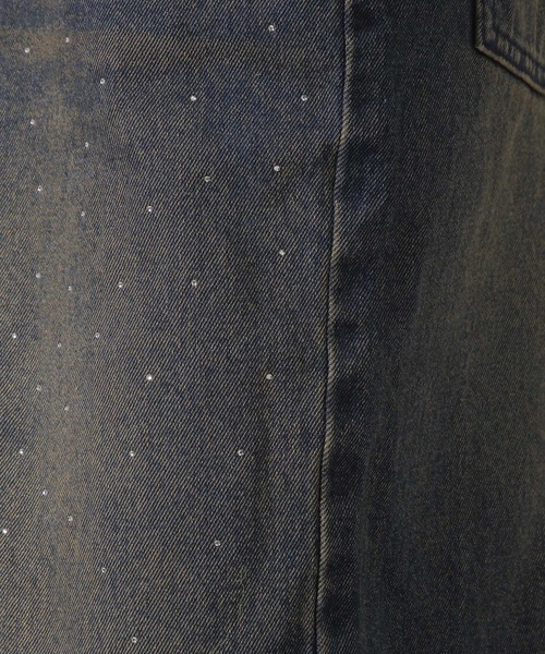 LAKOLE(ラコレ)の「ビジューワイドデニム / 149042(デニムパンツ・レディース・ブラック/ブルー・MEDIUM/SMALL)」の22枚目の写真