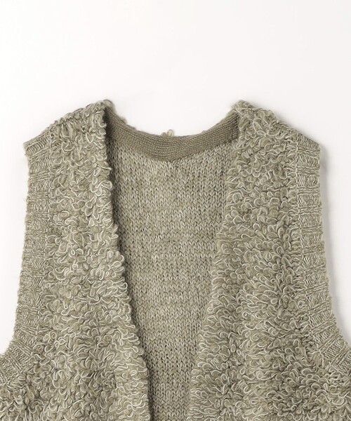 CITEN(シテン)の「<CITEN>ループフリンジベスト(ベスト・レディース・オフホワイト/ブラック/ベージュ・FREE)」の13枚目の写真