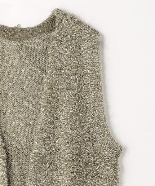 CITEN(シテン)の「<CITEN>ループフリンジベスト(ベスト・レディース・オフホワイト/ブラック/ベージュ・FREE)」の14枚目の写真