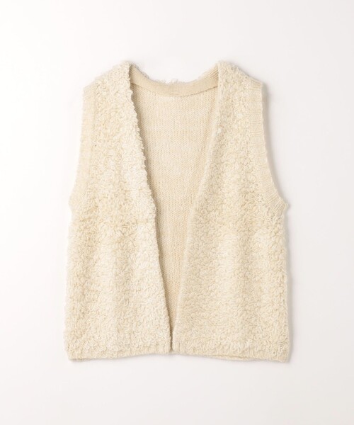 CITEN(シテン)の「<CITEN>ループフリンジベスト(ベスト・レディース・オフホワイト/ブラック/ベージュ・FREE)」の18枚目の写真