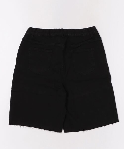 GOLDJAPAN（ゴールドジャパン）の「カットアウトデニムハーフパンツ【大きいサイズ対応】（デニムパンツ・レディース・ブラック・LL/3L/4L/5L/6L）」の20枚目の写真