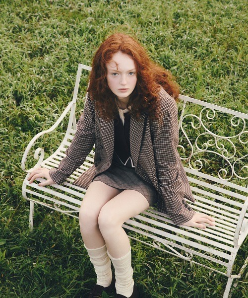 Heather(ヘザー)の「【POLO BCS(ポロ・ビーシーエス)】オーバーテーラードジャケット 146928(テーラードジャケット・レディース・グレー系その他/ベージュ系その他/ベージュ/グレー/ブラウン系/グレー系・FREE)」の10枚目の写真