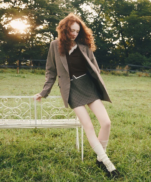 Heather(ヘザー)の「【POLO BCS(ポロ・ビーシーエス)】オーバーテーラードジャケット 146928(テーラードジャケット・レディース・グレー系その他/ベージュ系その他/ベージュ/グレー/ブラウン系/グレー系・FREE)」の11枚目の写真