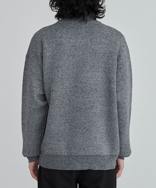 coen(コーエン)の「メランジハーフジップニット(ニット/セーター・メンズ・グレー/ベージュ・M/L/XL)」の17枚目の写真