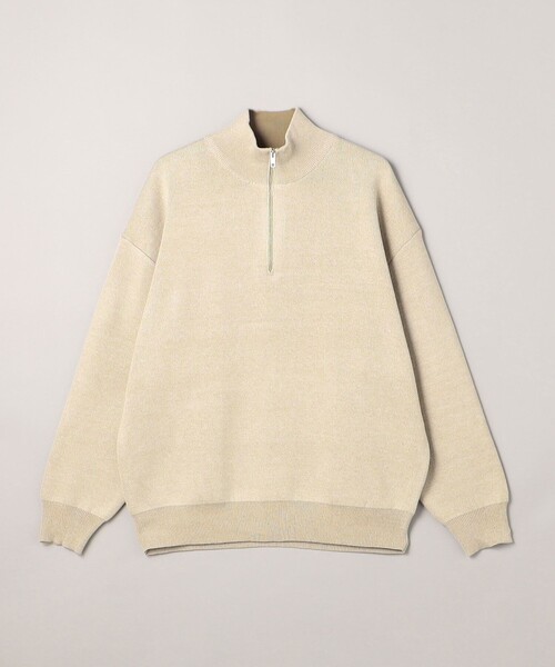 coen(コーエン)の「メランジハーフジップニット(ニット/セーター・メンズ・グレー/ベージュ・M/L/XL)」の19枚目の写真