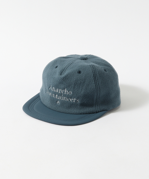 MOUNTAIN RESEARCH(マウンテンリサーチ)の「MOUNTAIN RESEARCH / マウンテンリサーチ A.M. Cap(キャップ・メンズ・ブラック/サックスブルー・FREE)」の2枚目の写真