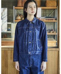 オアスロウ ジージャン レディース orSlow オアスロウ 50'S DENIM JACKET Denim One Wash TYPE2
