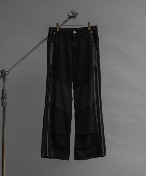 PHILTHEORY（フィルセオリー）の「Military denim pants/ミリタリーデニムパンツ（Tシャツ/カットソー・メンズ・ブラック系その他/ブラック・3/2/1）」の9枚目の写真