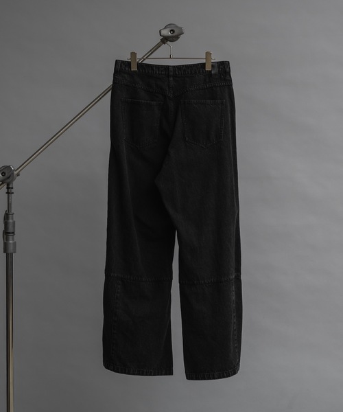 PHILTHEORY（フィルセオリー）の「Military denim pants/ミリタリーデニムパンツ（Tシャツ/カットソー・メンズ・ブラック系その他/ブラック・3/2/1）」の10枚目の写真