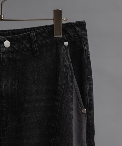 PHILTHEORY（フィルセオリー）の「Military denim pants/ミリタリーデニムパンツ（Tシャツ/カットソー・メンズ・ブラック系その他/ブラック・3/2/1）」の12枚目の写真