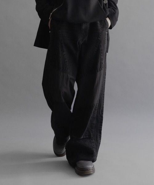 PHILTHEORY（フィルセオリー）の「Military denim pants/ミリタリーデニムパンツ（Tシャツ/カットソー・メンズ・ブラック系その他/ブラック・3/2/1）」の21枚目の写真