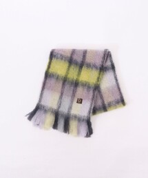 MANTAS EZCARAY | 【MANTAS EZCARAY/マンタス エスカライ】MOHAIR TARTAN/モヘヤチェックマフラー(マフラー)