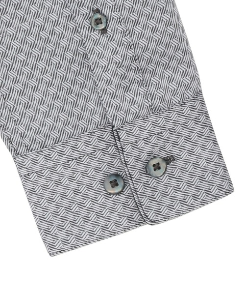 デザインカジュアル長袖シャツ ボタンダウン（ポロシャツ）｜TOKYO SHIRTS（トウキョウシャツ）