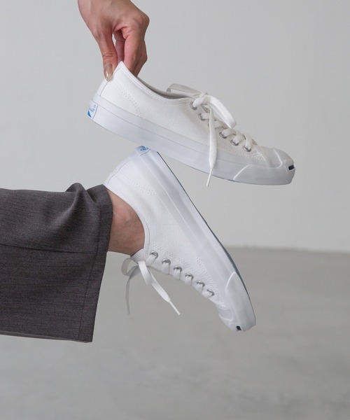 converse JACK PURCELL スニーカー　靴　ホワイト　26 USED) 90s CONVERSE JACK PURCELL ジャックパーセル アメリカ製