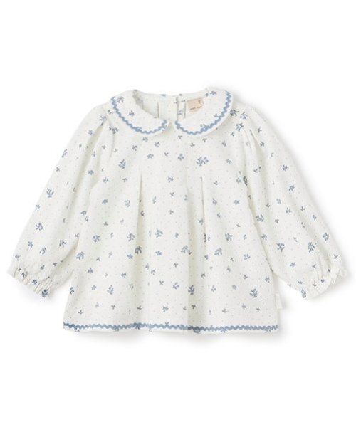 petit main（プティマイン）の「【リンク】シャコールブラウス(キッズ)（シャツ/ブラウス・キッズ・アイボリー/レッド/ネイビー・80ｃｍ/90cm/100cm/110cm/120cm/130cm）」の11枚目の写真